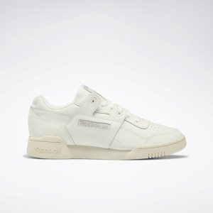 Adidasy Damskie Reebok Workout Lo Plus Czerwone Białe PL 96KZCLV